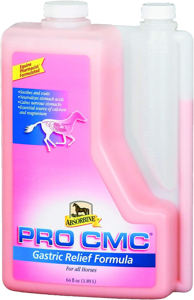 Absorbine PRO CMC Gastric Relief Horse Supplement, 64 fl oz