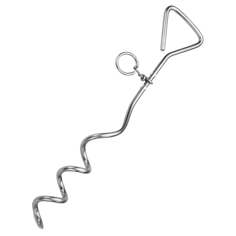 Katzco Dog Tie-Out Stake - Heavy Duty 16