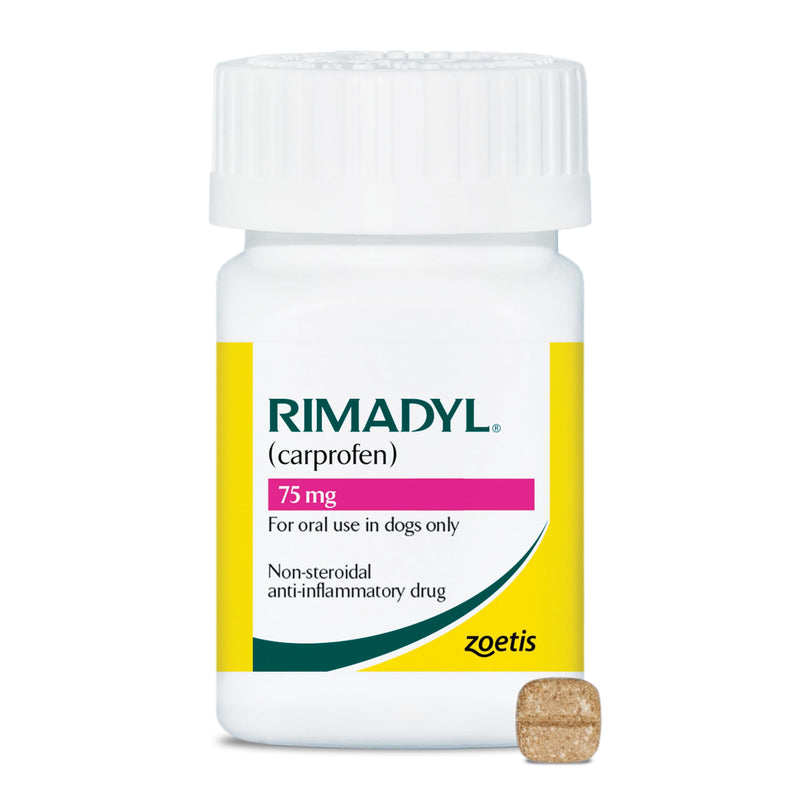 Rimadyl (carprofen) Chewables for Dogs, 75 mg, 30 Tablets