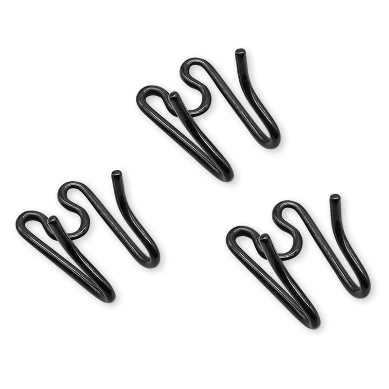 Herm Sprenger – Black Stainless Steel Additional Prong Links for Herm Sprenger Ultra-Plus Dog Training Collar - for Small Medium Large Dogs - Made in Germany (2.25 mm)