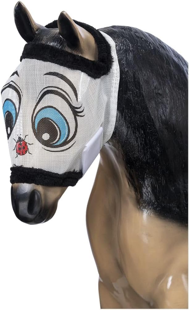 Tough 1 Miniature Novelty Ladybug Mesh Fly Mask