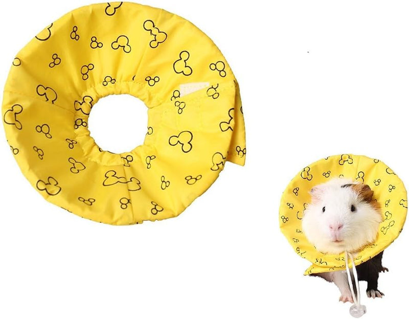 Hamster Rabbit Protection Cone Neck Recovery Collar - Small Animal Pets Elizabethan Collar Anti-Water Bite Sratch Risist