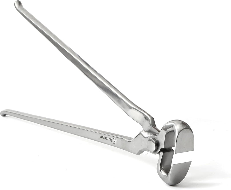 14 Inch Farrier Hoof Nipper, Heavy Duty Chrome Vanadium Steel Hoof Trimmer with High Leverage & Ergonomic Grip for Horse