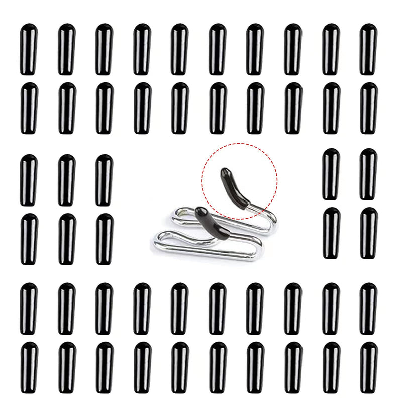 JIPIMON Training Collar Covers - Designed for Herm. Sprenger Collar (50 Pack) - Rubber & Vinyl Comfort Tips (2.25mm-3.0mm)
