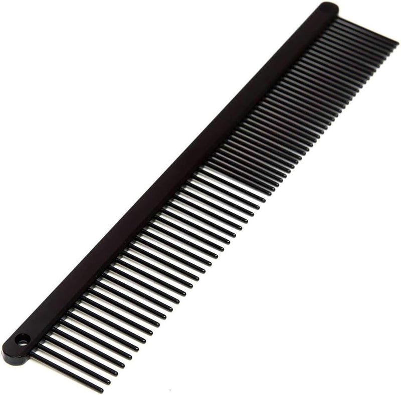 Ryan's Pet Supplies Paw Brothers Greyhound Style Comb for Dogs, Professional Grade Grooming Tool, Remove Knots and Tangl