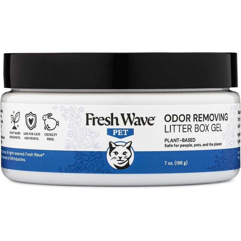 Fresh Wave Odor Removing Litter Box Gel, 7 oz. | Safer Pet Odor Eliminator for Home and Litter Box Area
