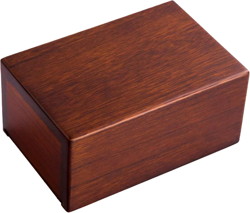 PCS Cremation Urns for Ashes, Pet Memorial Funeral Urns Box,Wooden Decorative Urn for Dog Cat,Cremation Keepsake Burial