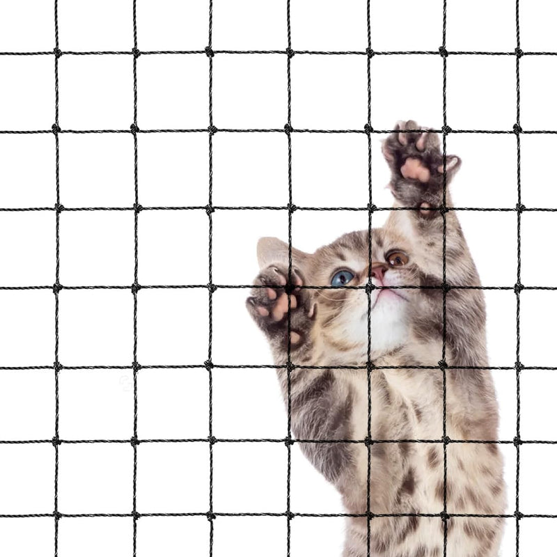 Morimoe Cat Balcony Net, Steel Wire Reinforced, Anti-Fall Fence, Safety Net, Extra Strong (10 X 20 Ft)
