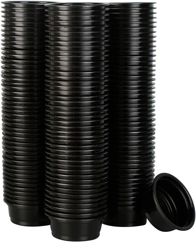 Plastic Gecko Feeding Cups, 0.5 oz Small Terrarium Bowls Reptiles Food Water Feeder Ledge Cups for Lizars,Bearded Dragon