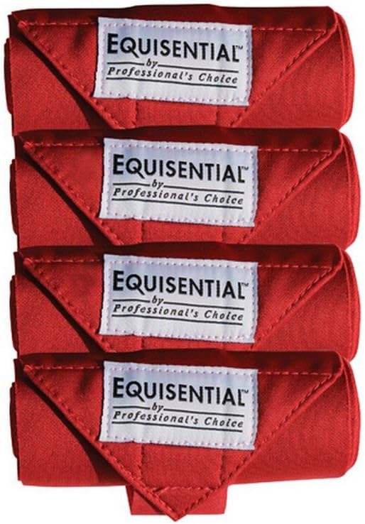 Equisential by Professionals Choice Equine Standing Bandage Wrap Value Pack, Set of 4 (Universal Size)