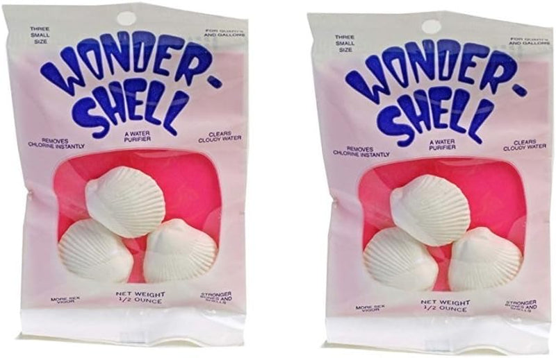 (2 Packages) Weco Wonder Shell Natural Minerals (3 Pack), Small - Total of 6 Shells