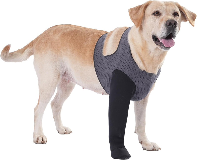 Dog Socks to Prevent Licking Paws ,Breathable Dog Leg Sleeve to Stop Licking and Biting, Firm and Secure Protect Wounds Dog Recovery Sleeve Socks (2XL-Right)