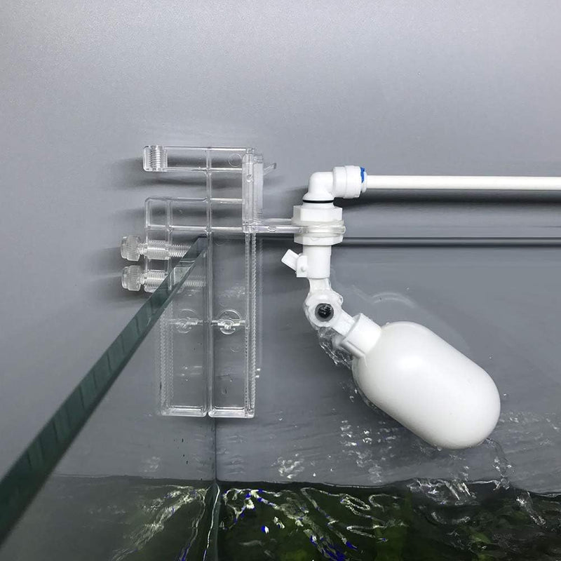 ZAOJIAO Auto-top-Off ATO Solution Auto Water Filler Adjustable Float Valve Mounting for Aquarium Sump