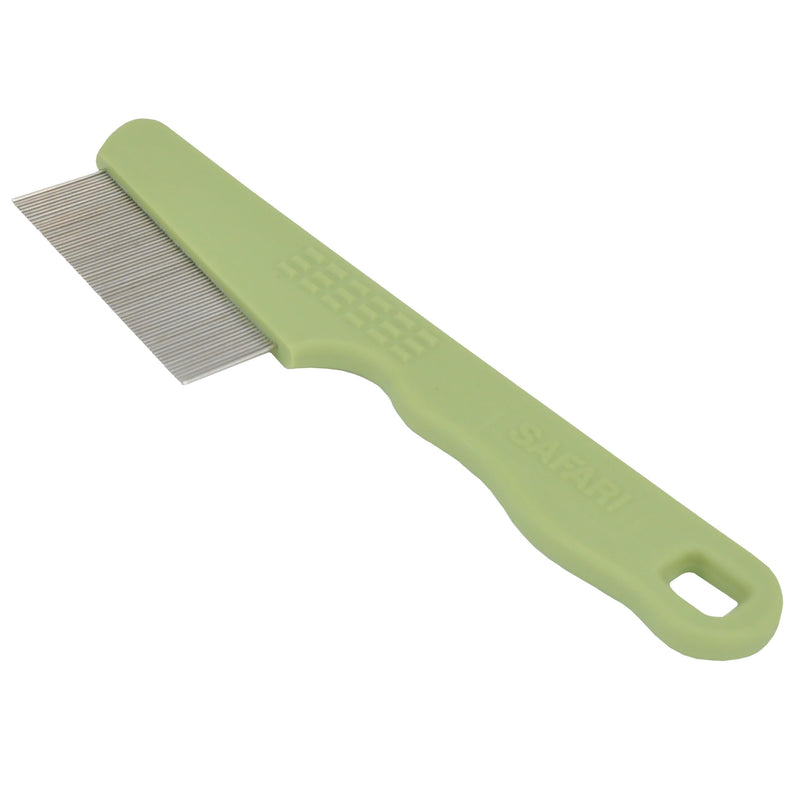 Coastal Pet Safari Cat Flea Comb - Tick & Flea Comb for Cats - Avoid Dry Skin - One Size