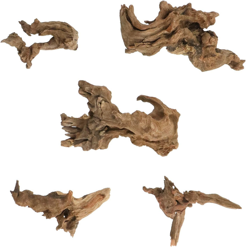 5Pcs Natural Driftwoods Length 1.97