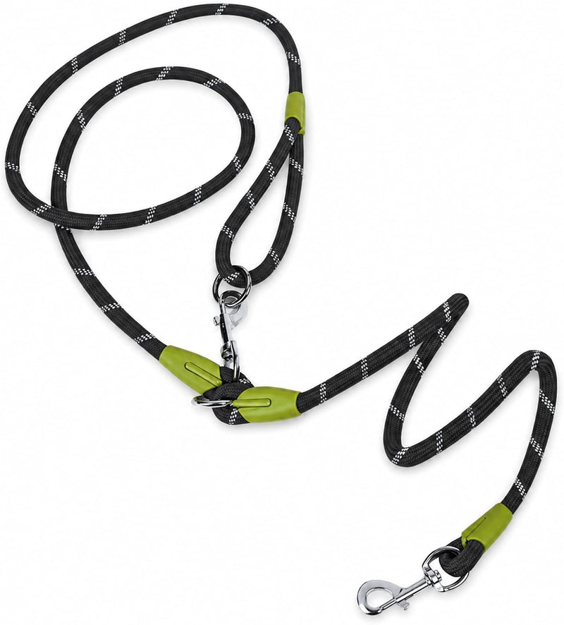 Hands Free Dog Leash Crossbody Dog Running Leash Handsfree Pet Rope for Hiking Training Heavy Duty Reflective Pet Walkin