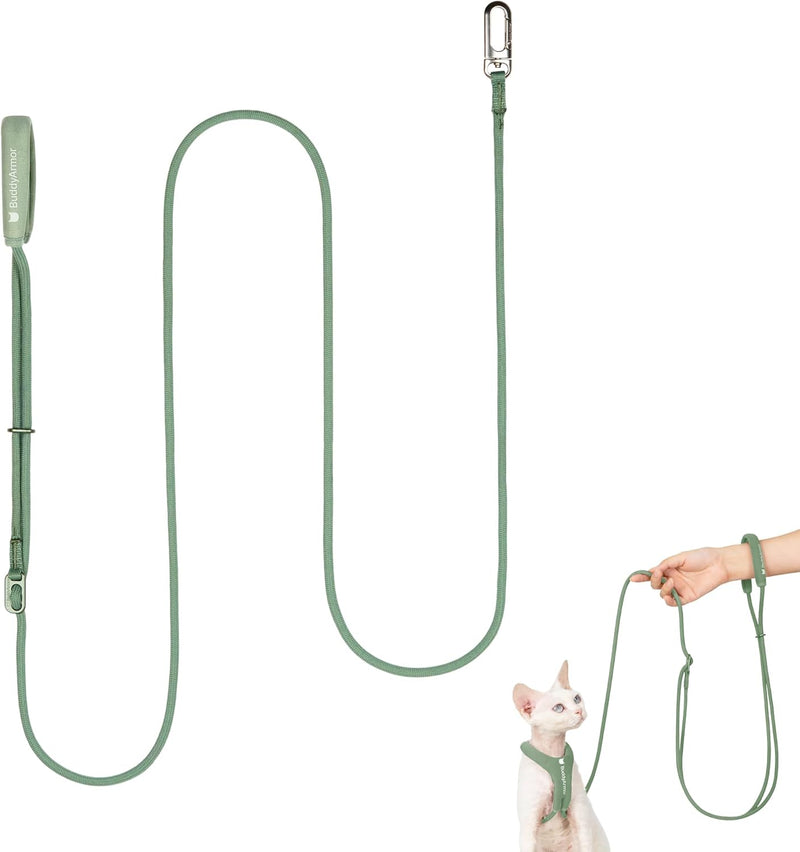 Hands Free Cat Leash Lightweight Adjustable Padded Handle