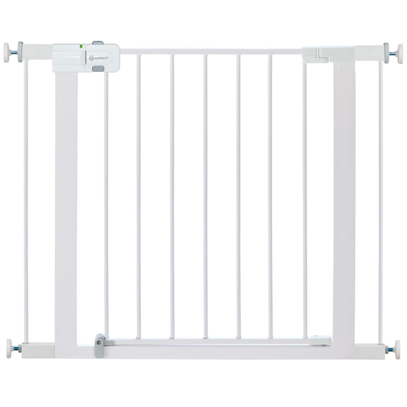 Safety 1st Easy Install Walk Thru Baby Gate for Doorway With Door, Dog Gates, Fits 29
