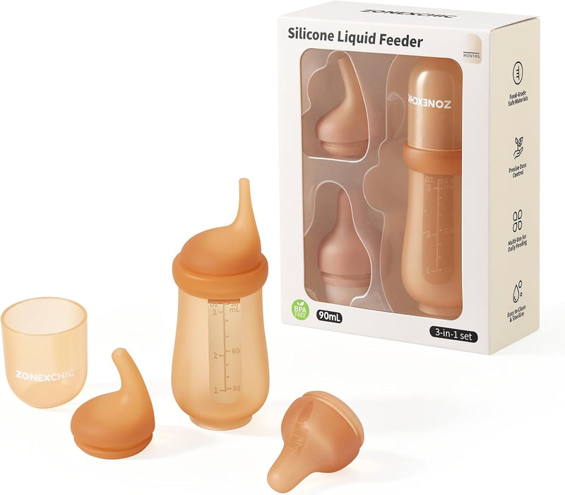 Anti-Choke Puppy Nursing Bottles, Silicone Feeding Nipple, Kitten Bottle