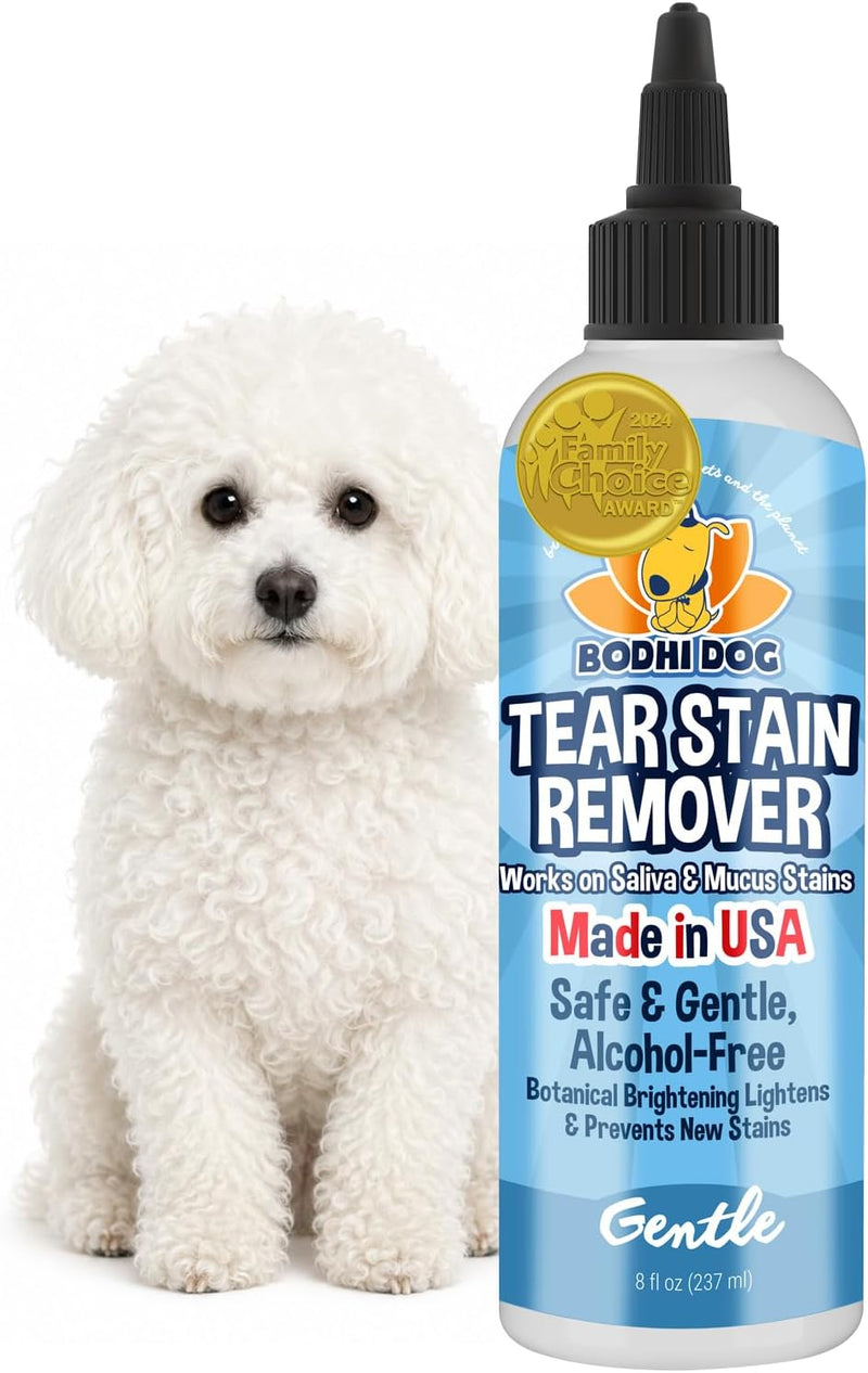 Bodhi Dog Tear Stain Remover - Removes Tears, Saliva & Mucus Stains from Dogs & Cats - Gentle, Natural Solution for Sens