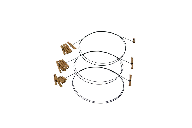 Cat Dancer Interactive Cat Toy - Fun and Fitness for Your Furry Friend - Engaging Paper Roll Attached with 30 Inches Flexible Spring Steel Wire for Playful Cats – 3 Pack