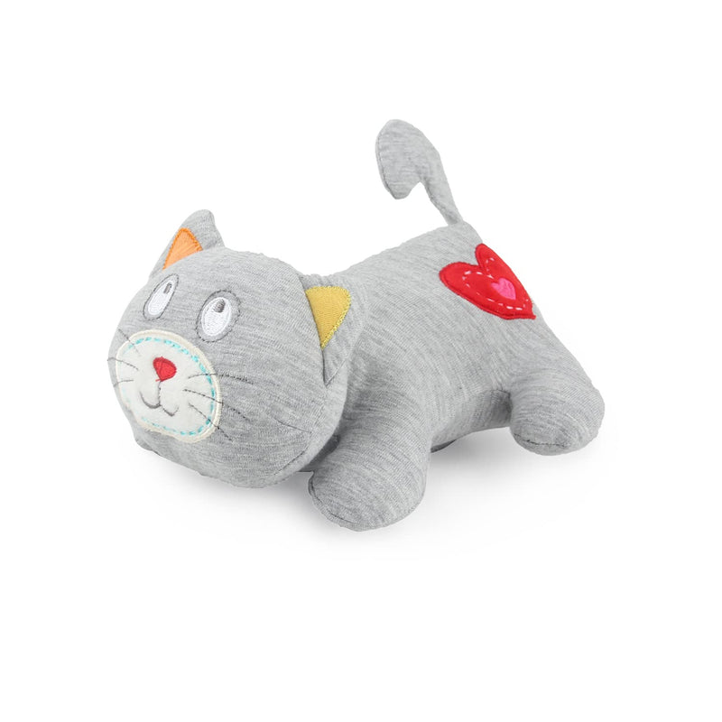 AFP Heartbeat Cat Calming Toy Heartbeat Soothing Kitty Toys Stuffed Plush Warm Toys for Cats Comfort Kitty Stress Relief and Sleep Aid Toy