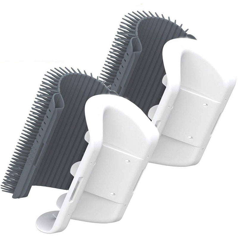 3.0 Softer Cat Self Groomer with Catnip, Dog Cat Corner Groomer Comb