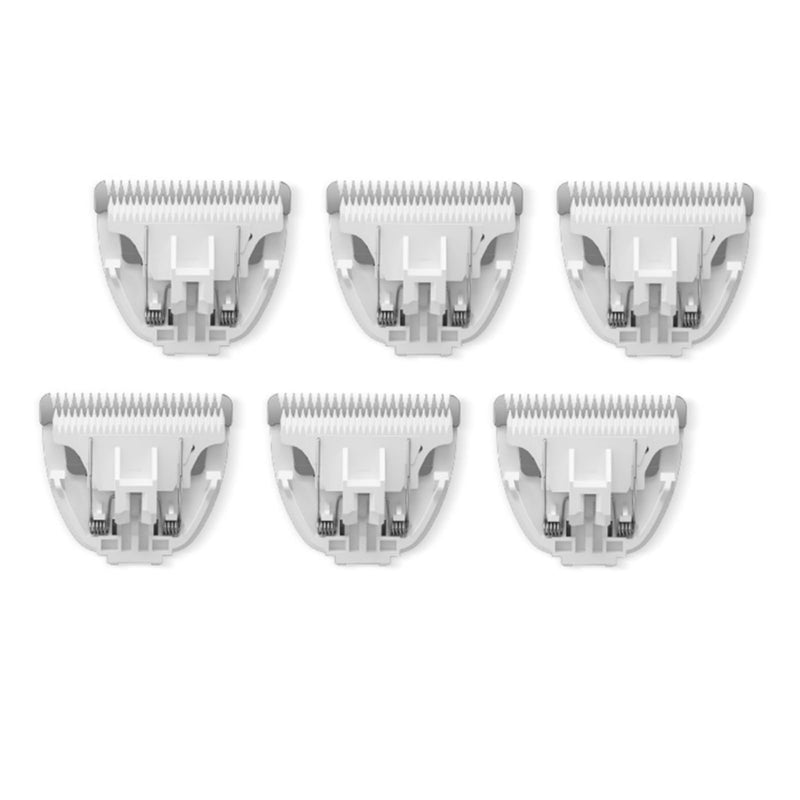 Tileon Washable Replacement Blades for Dog Clipper,Replacements Blades for Dogs and Cats Grooming Clippers,6 PCs of Replacement Blades Only