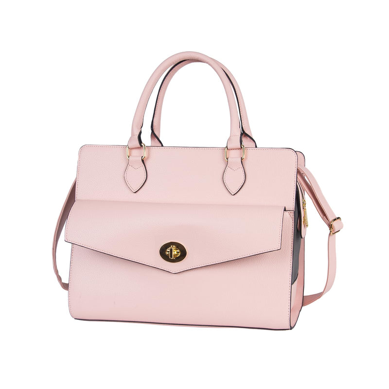 Stylish Pet Carrier Purse Leather Bag for Small Dogs Cats Puppy,Airline Approved Soft-Sided Carriers (Pink)