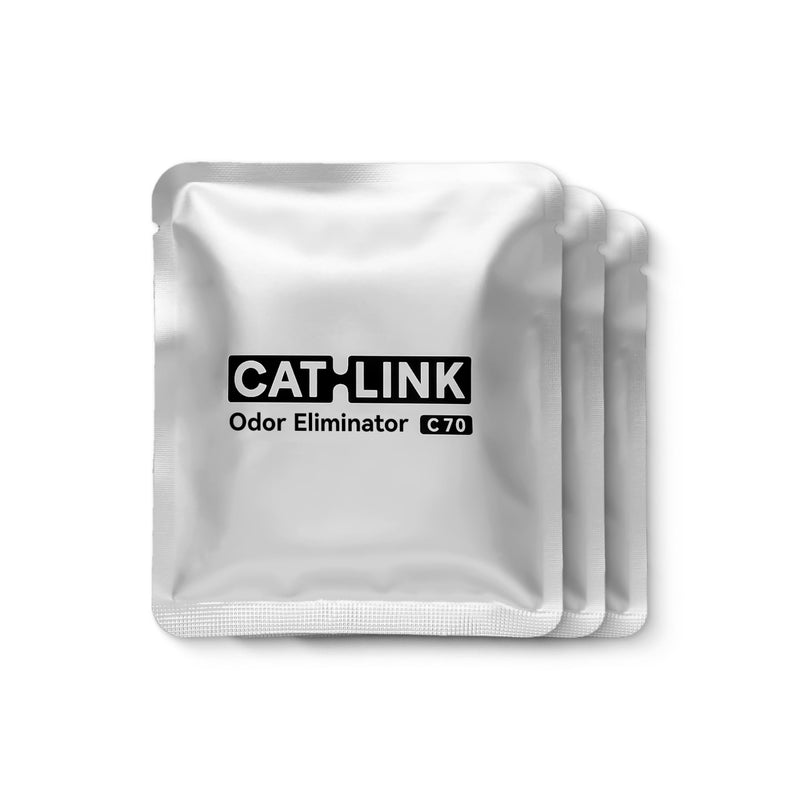 CATLINK C70 Odor Eliminator Replacement for All Self-Cleaning Cat Litter Box, Cat Toilet Odor Control, 3Pcs