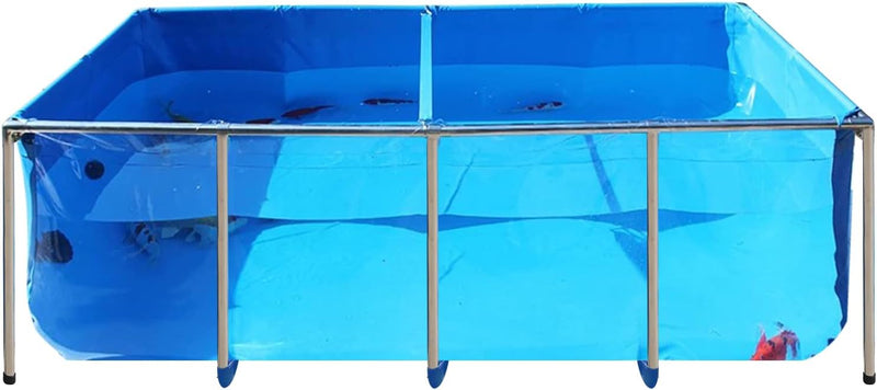 PVC Fish KOI Aquarium Tank w/ Clear View Panel(70.9