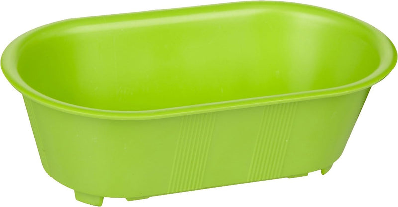 Penn-Plax Bird Bath with Mirror -Engaging Cage Accessory 5.75 x3.25x1.75 in