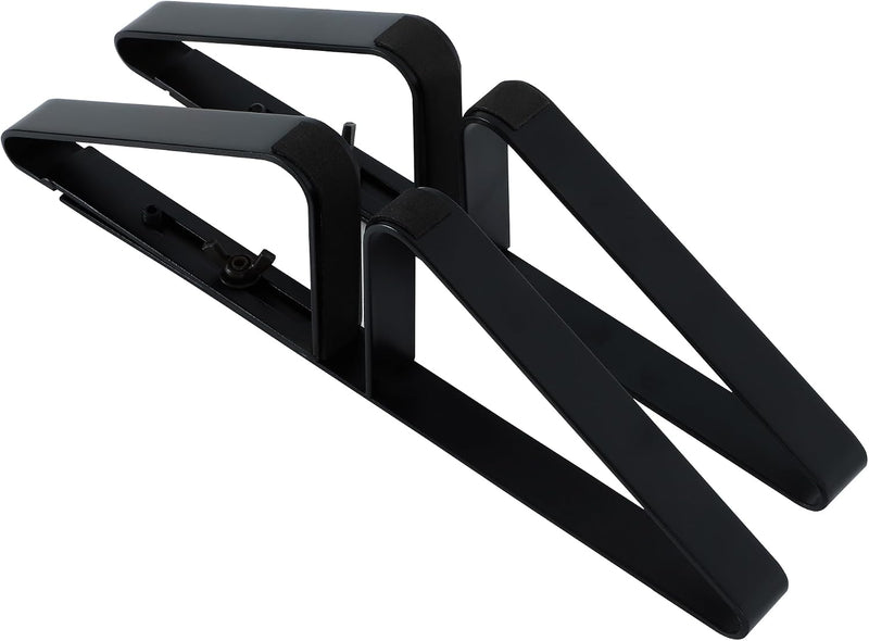 PUPETPO Support Feet for Pet Gate (Updated Version), Pet Gate Metal Support Feet Set of 2 for Extra Wide Foldable Dog Ga