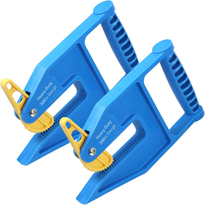 Heavy Duty Stall Mat Grippers - Pair of 2 Mat Movers Tool for Horse Stalls, Gym, Barn, and Trailer, Makes Moving Rubber