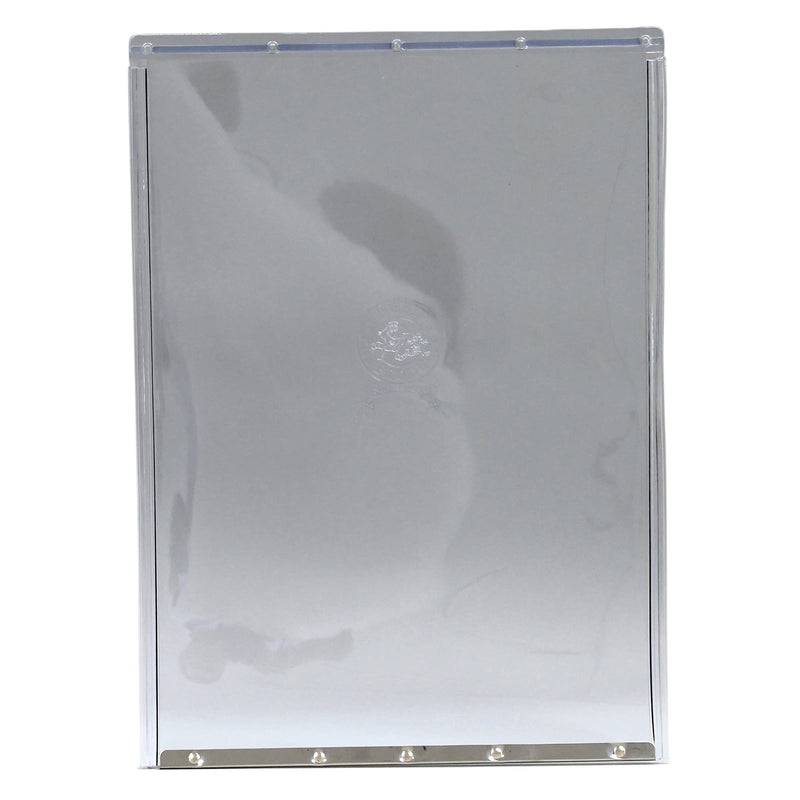 Ideal Pet Products Clear Vinyl Replacement Flap, Super Large, 15