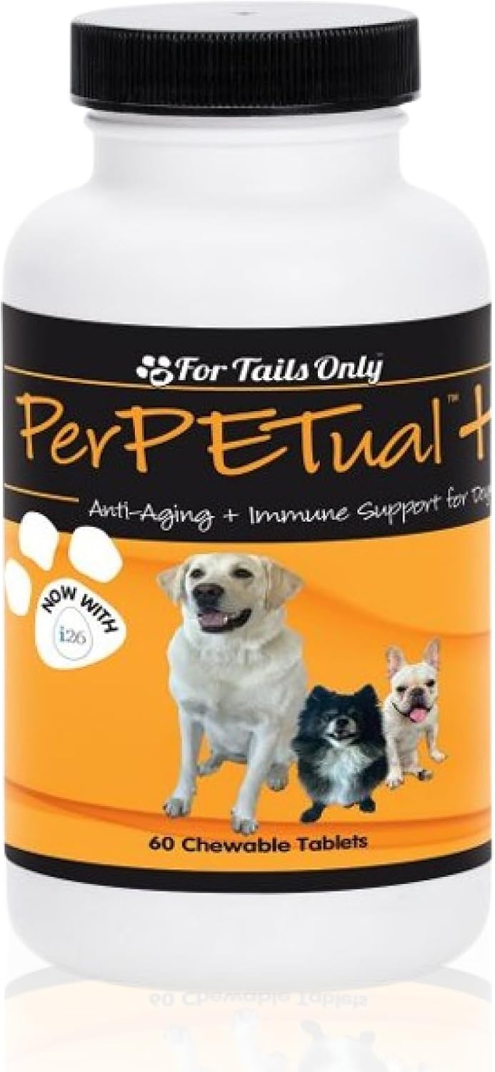 Youngevity Perpetual Plus Dog Supplement for Healthy Aging, 60 Tablets