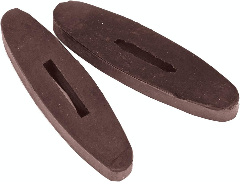 Shires Rubber Rein Stops Pack of 2 Brown