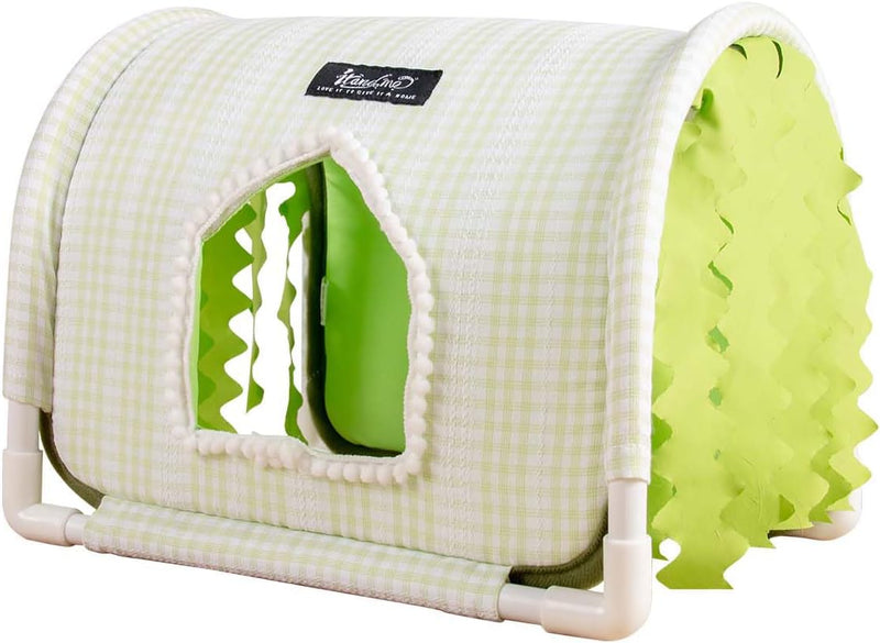 Guinea Pig Hideout No Bottom Guinea Pig Bed Easy to Clean Rabbit Hideout Bunny Beds - Small Animal Indoor Habitat for Ch
