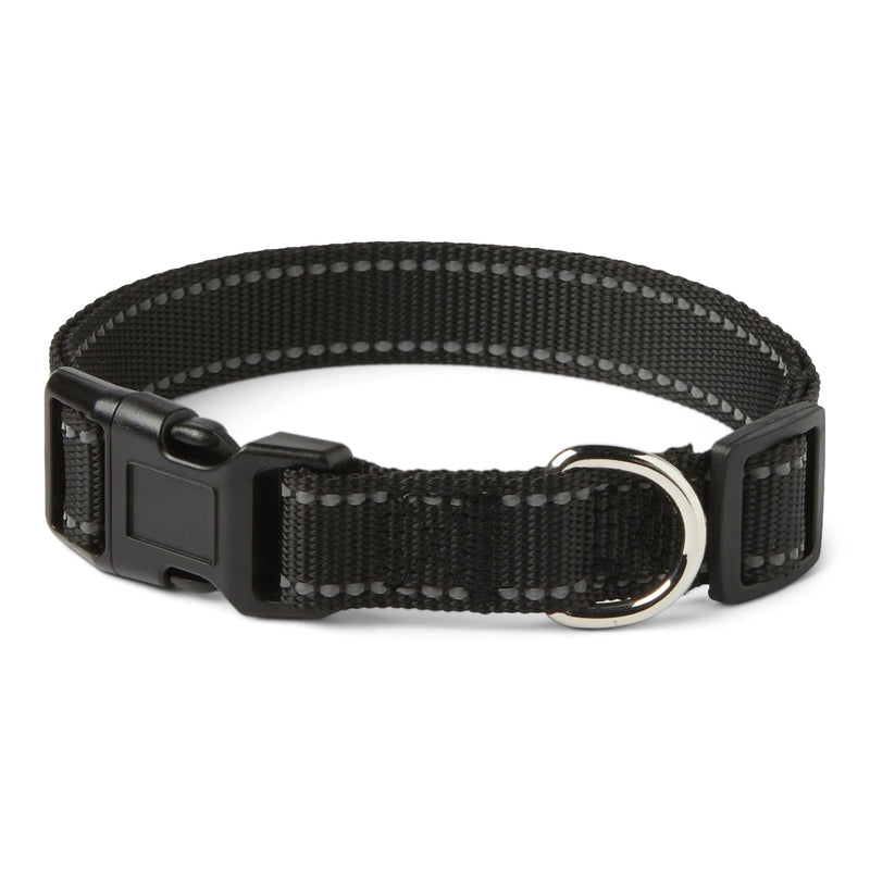 Amazon Basics Polyester Dog Collar M, Adjustable Length 15