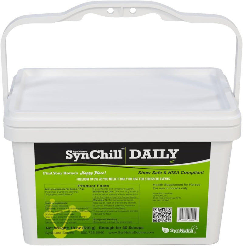 SynNutra SynChill Daily Pellets for Horses, 30 Doses