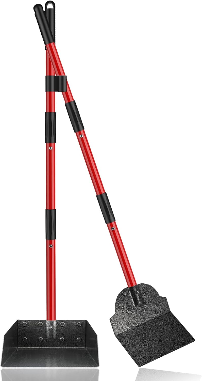 Pooper Scooper, Metal Poop Scooper for Small Medium Large Dog, Pet Supplies