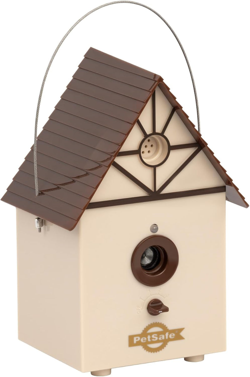 PetSafe Outdoor Bark Control, Hanging Birdhouse, Up to 1/4-Acre
