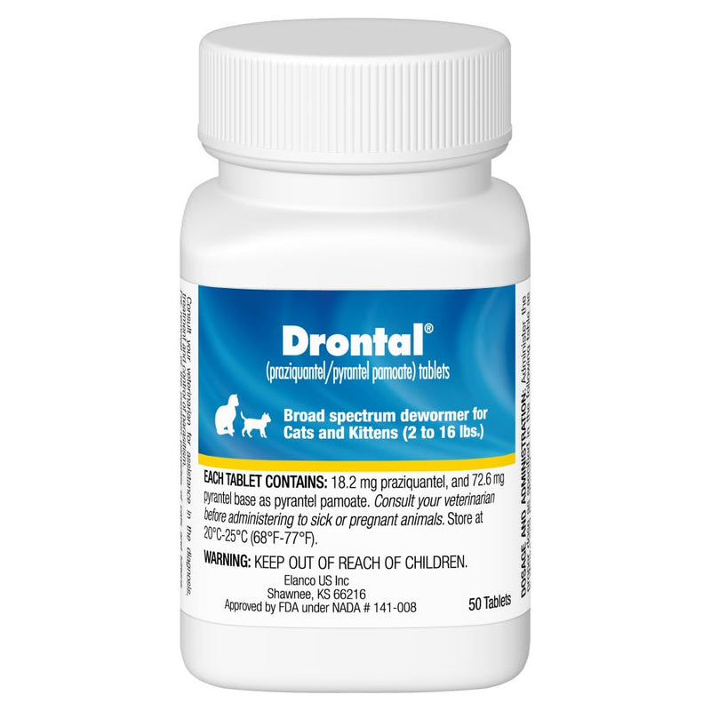 Drontal Tablets for Cats, 3 Count