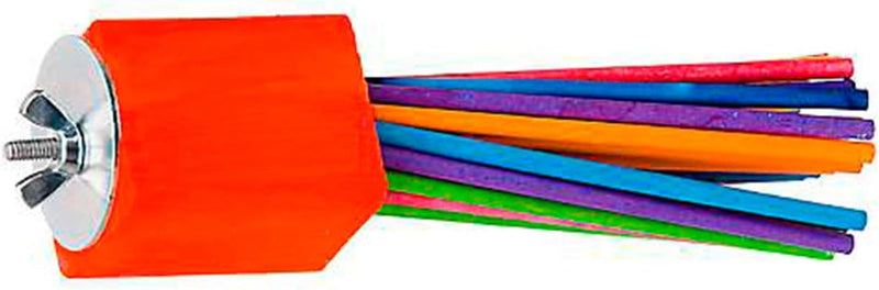 Super Bird Creations - SB301 Chewable Paper Party Bird Toy with Colorful Lollipop Sticks - Ringnecks Medium Conures Parr