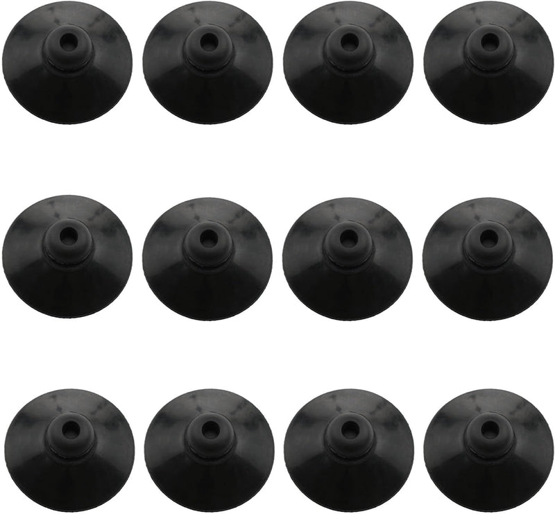 Fish Tank Suction Cup Clips Black Sucker Clips Aquarium Suction Cup Clips Fish Tank Attachments for Tank Pump, Overhead