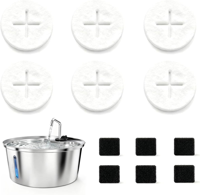 Dog Water Fountain Replacement Filters for WF02