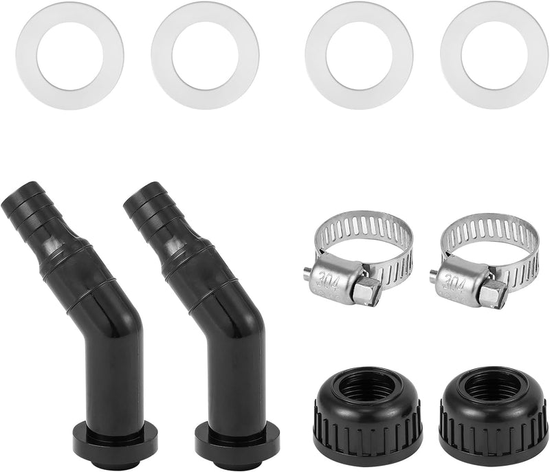 BAOSHISHAN Aquarium Chiller Fitting Kit, Water Hose Connector Accessories