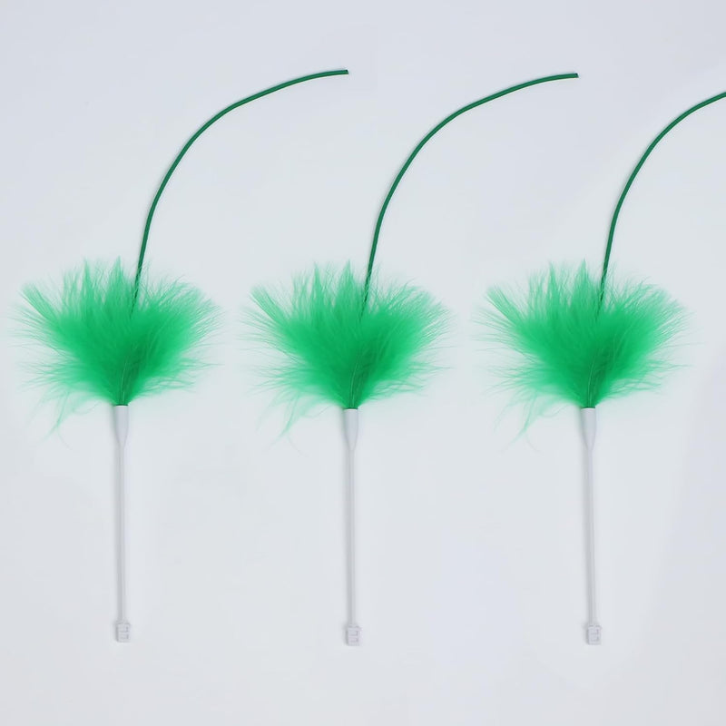 umosis Hide-n-Seek Cat Toy Replacement Feather for P43 cat Toy,3 pcs/Pack