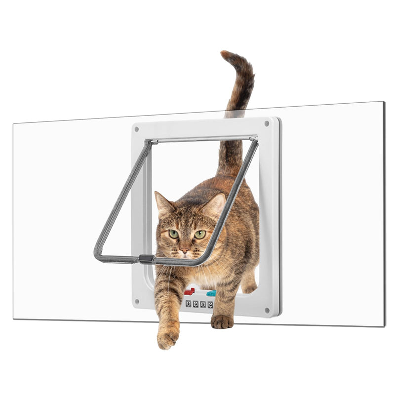 Cat Door for Window, Fits 18