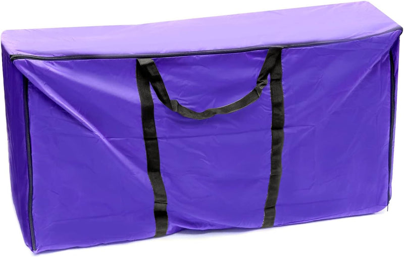 QWORK Hay Bale Storage Bag, 420D Horse and Livestock Hay Bale Bag, Large Tote Waterproof Collapsible Bag Hay Bale Tote B